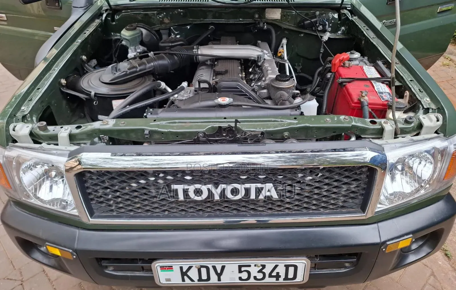 Toyota Land Cruiser 2017 Green