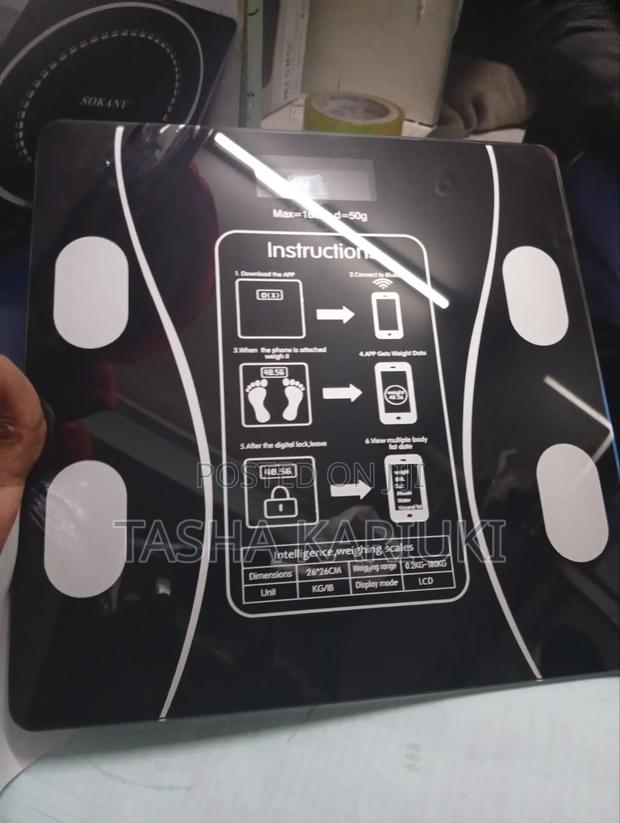 Rechargeable Bmi Weighing Scale