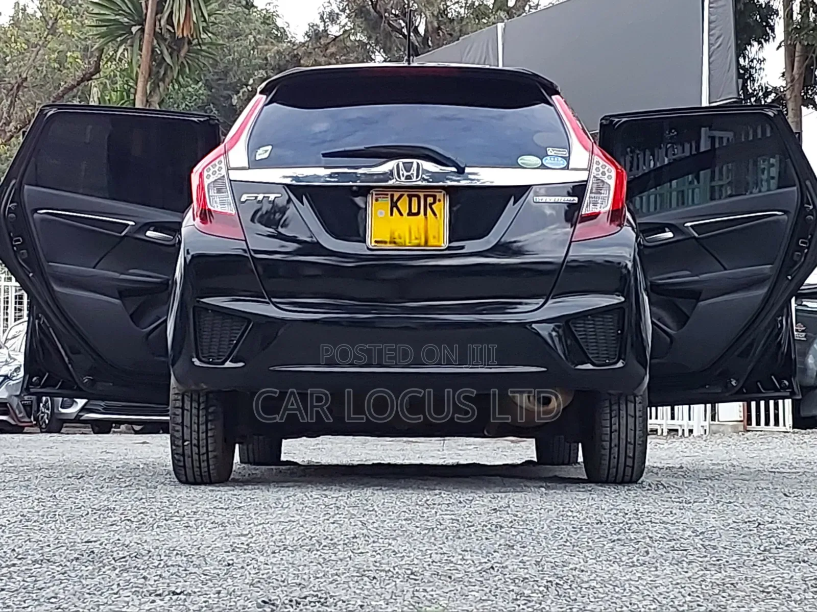 Honda Fit 2017 Black