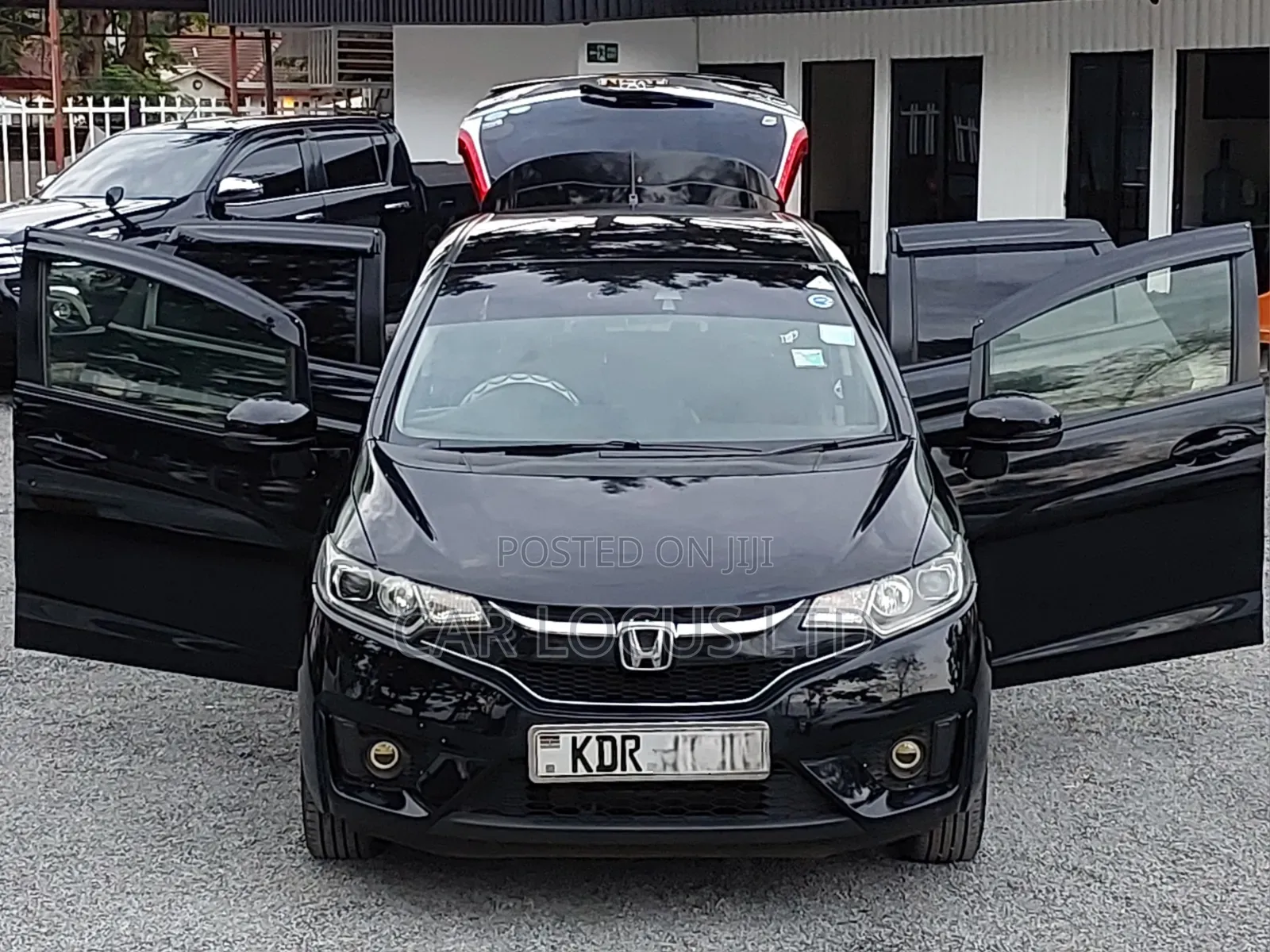 Honda Fit 2017 Black