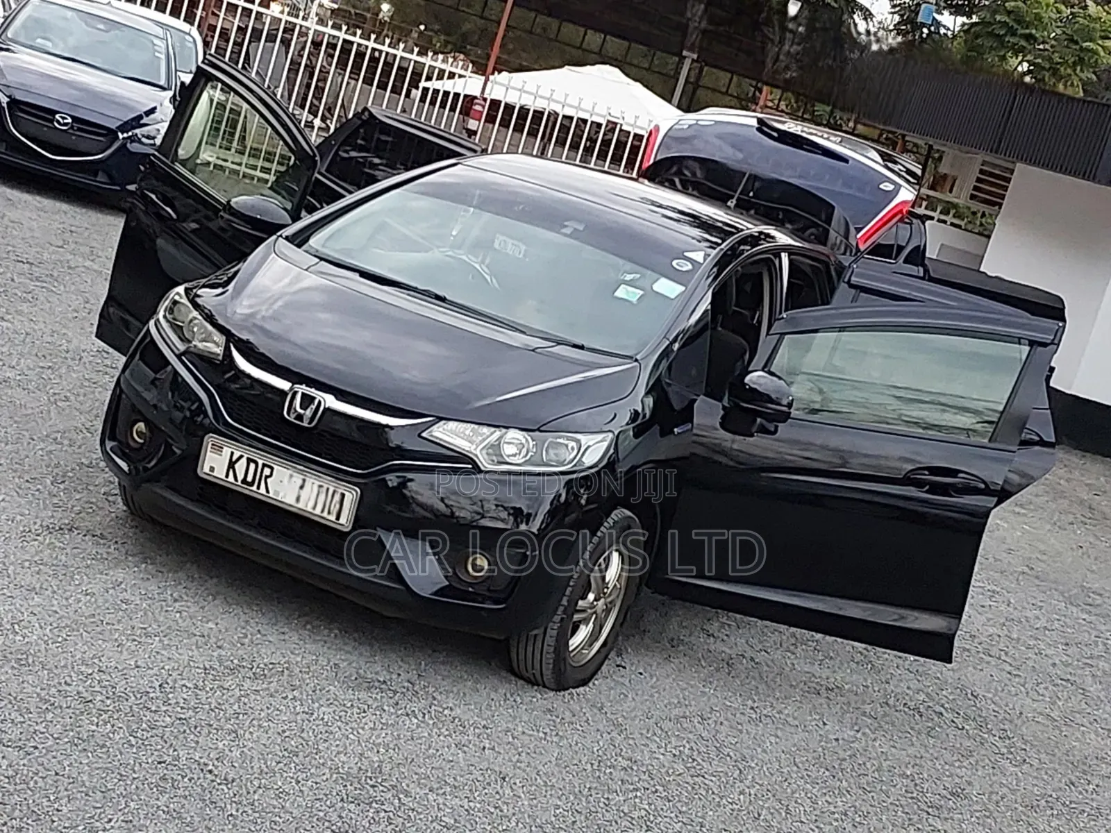 Honda Fit 2017 Black
