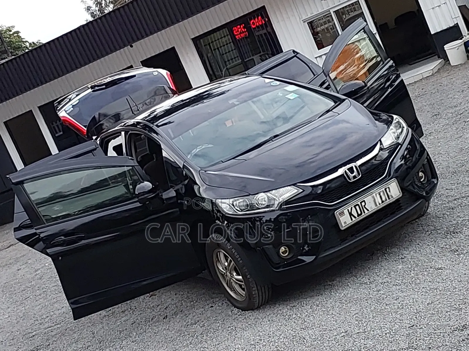 Honda Fit 2017 Black