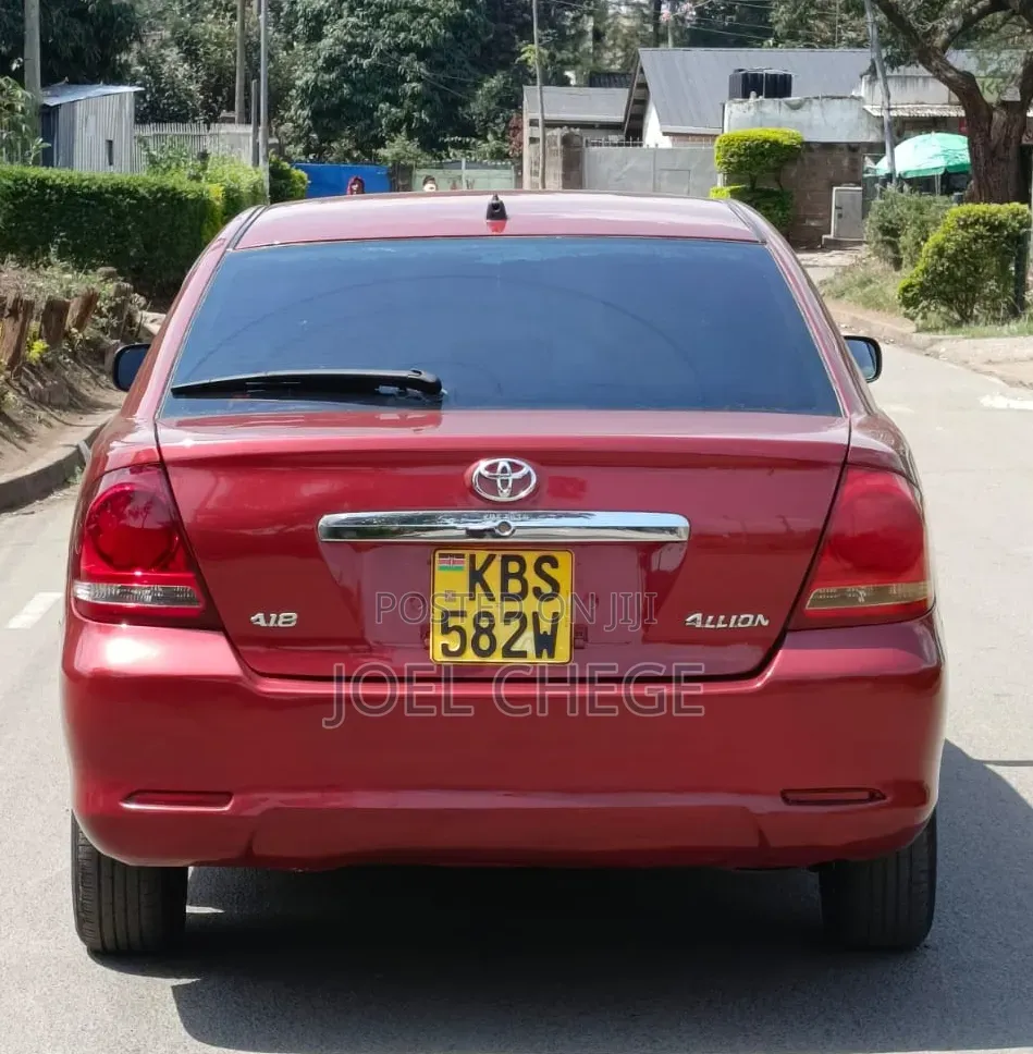 Toyota Allion 2005 Maroon