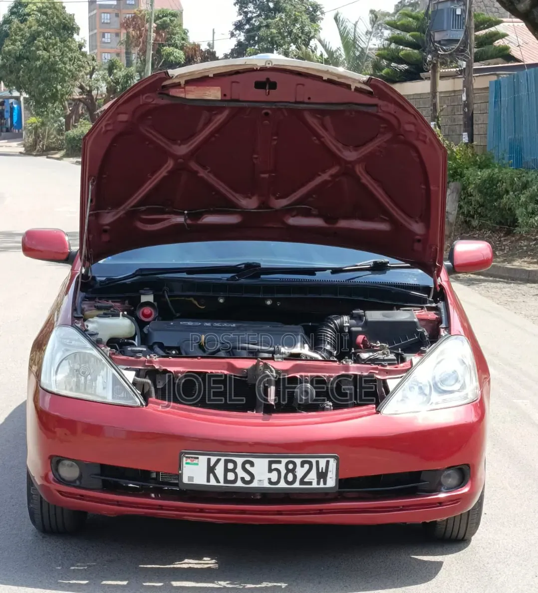 Toyota Allion 2005 Maroon