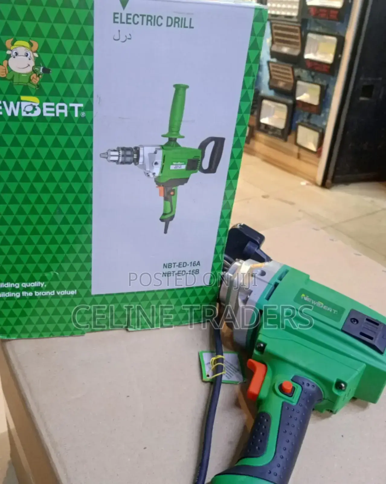Newbeat 1150w Heavy Duty 16mm Electric Drill