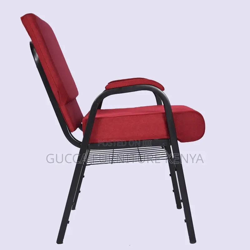 Red Fabricated Banquet Wedding Chair
