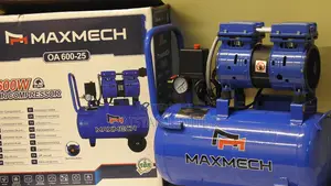 Maxmech 25l Ultra-Quiet 650w Air Compressor