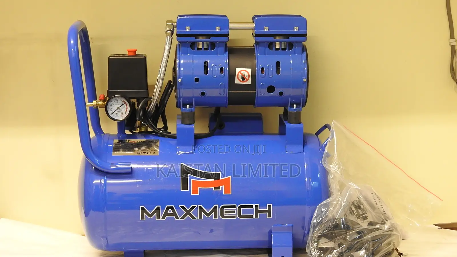 Maxmech 25l Silent Air Compressor – 650w Electric