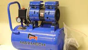 Maxmech 650w Low Noise Silent Air Compressor – 25l Oil-Free Tank