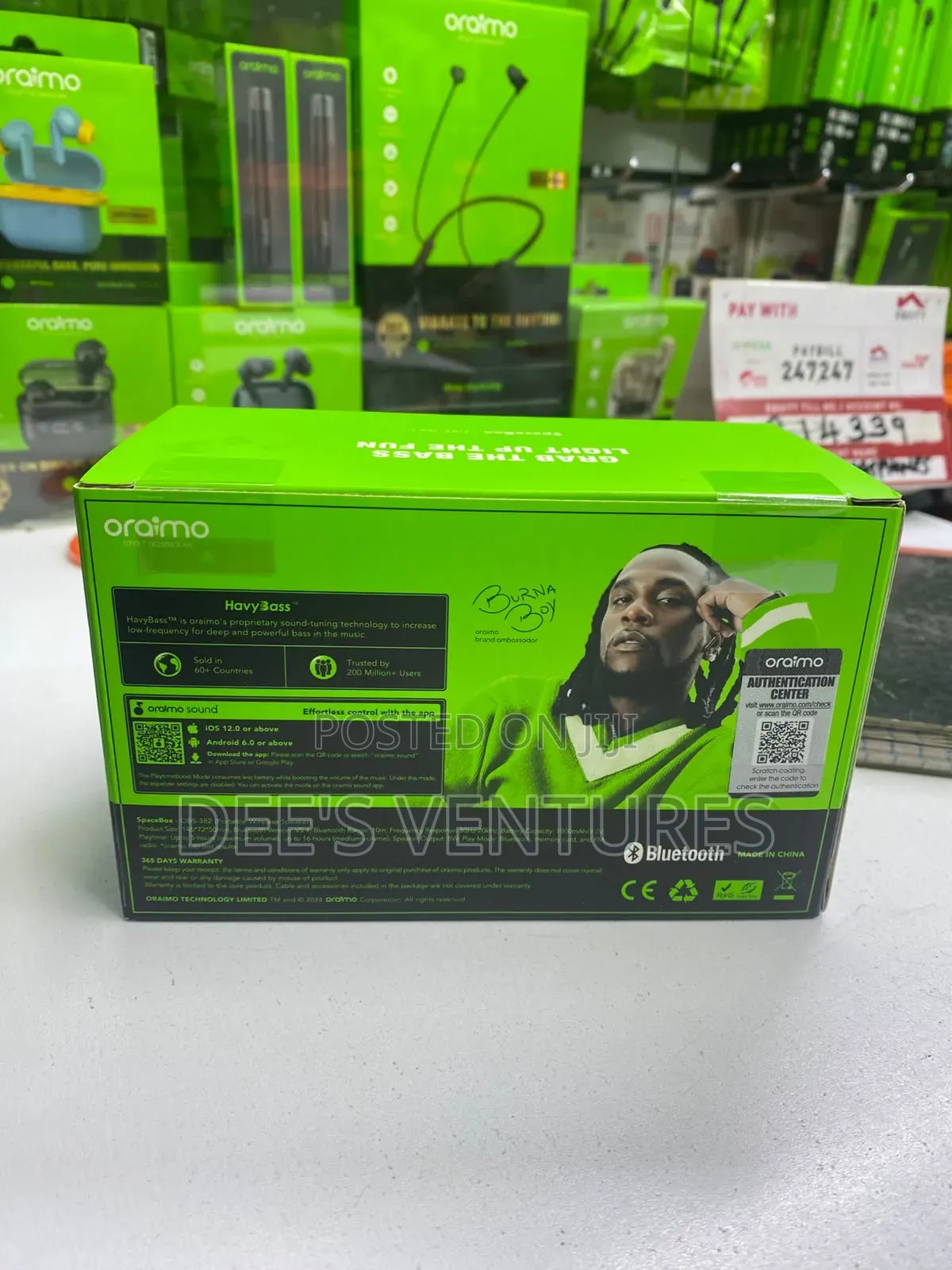 Oraimo Boom Obs-75d Bassgo Boom