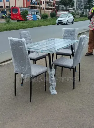Elegant 4 Seater Dining Table and Chairs