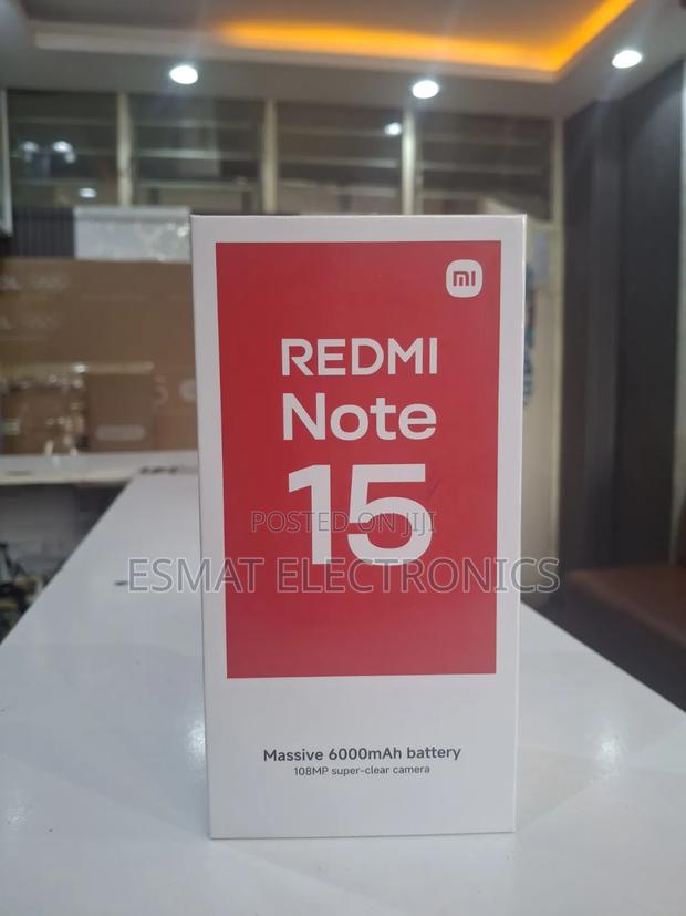 New Xiaomi Redmi Note 15 256 GB Blue