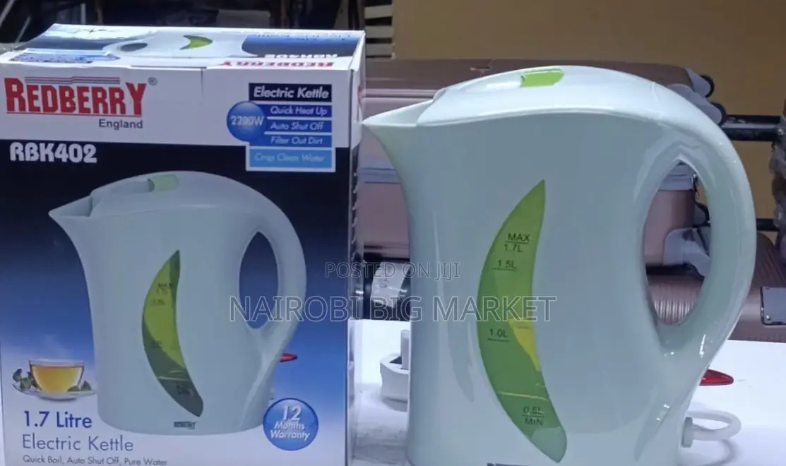 Redberry 1.7 LTRS Electric Kettle Available