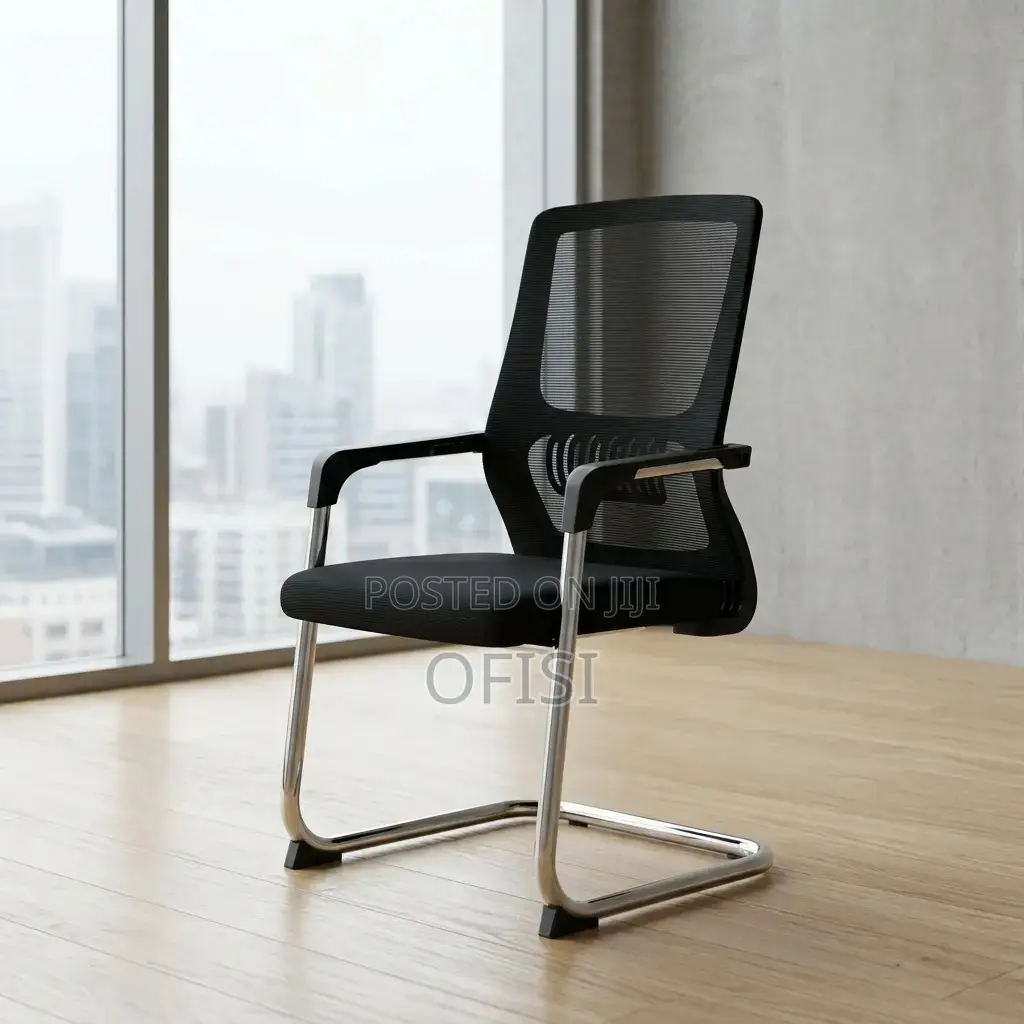 Office Chair; Ergonomic Mesh Office Visitor Chair