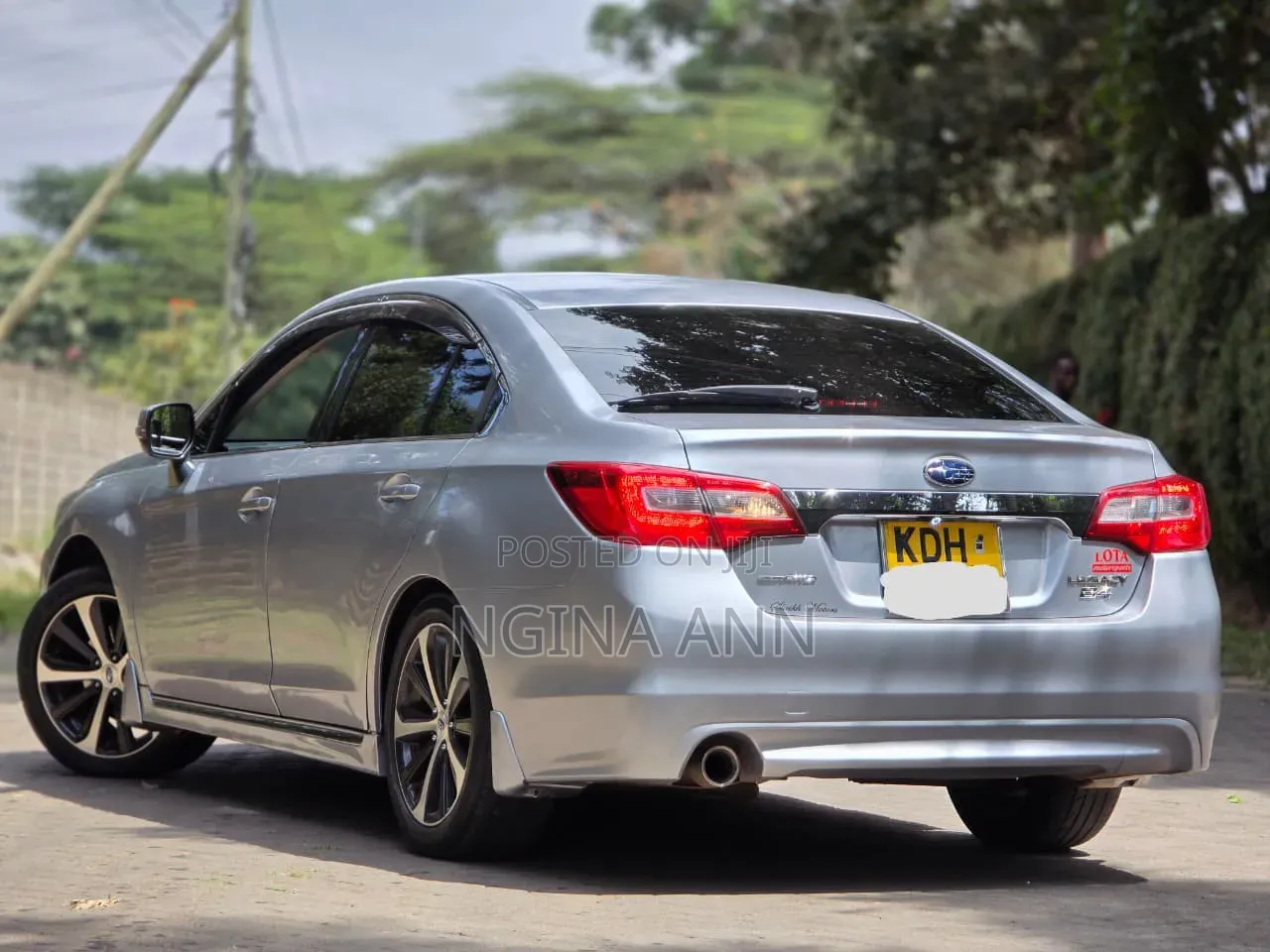 Subaru Legacy 2015 Silver