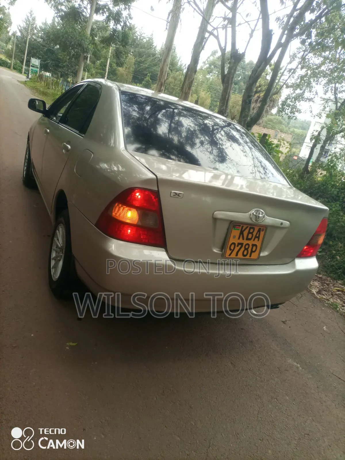 Toyota Corolla 2003 Silver