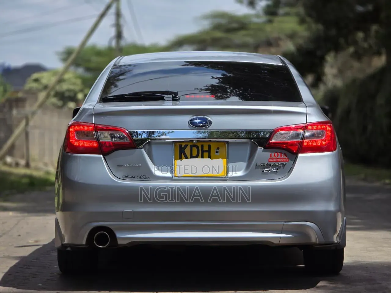 Subaru Legacy 2015 Silver
