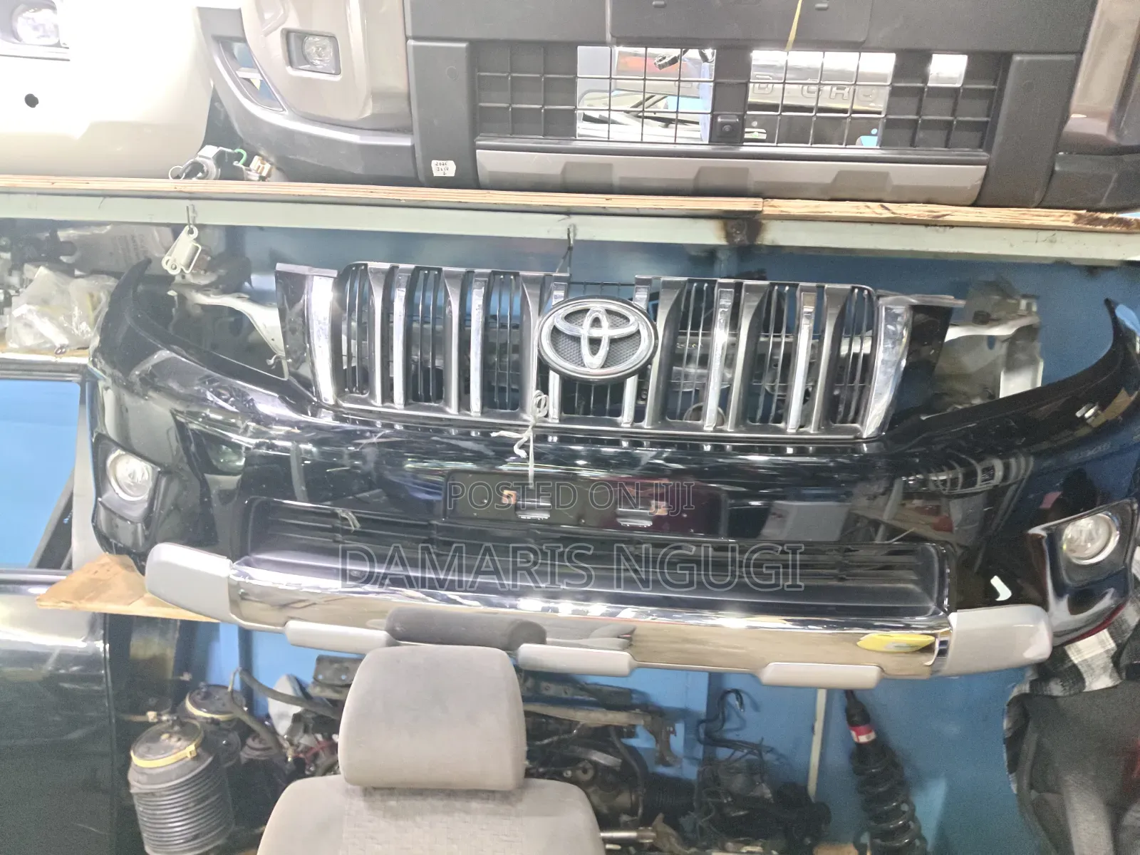 Prado 150 Grill$ Bumper Ex Japan