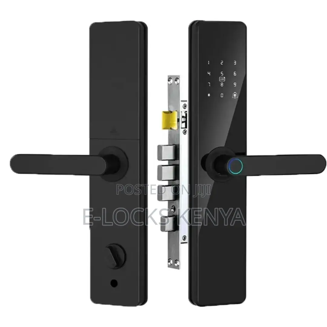 Smart Lock Mart Wifi Black Digital Door Lock