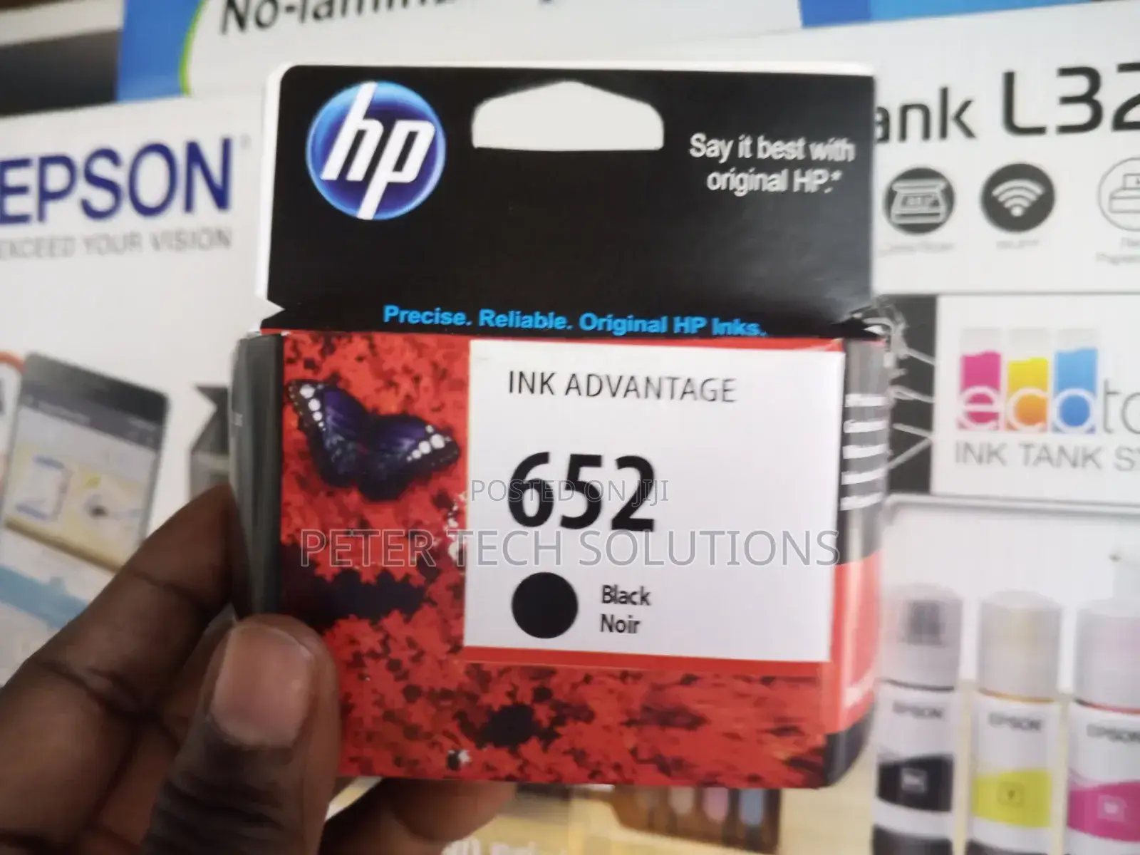 HP Ink Advantage 652 Black
