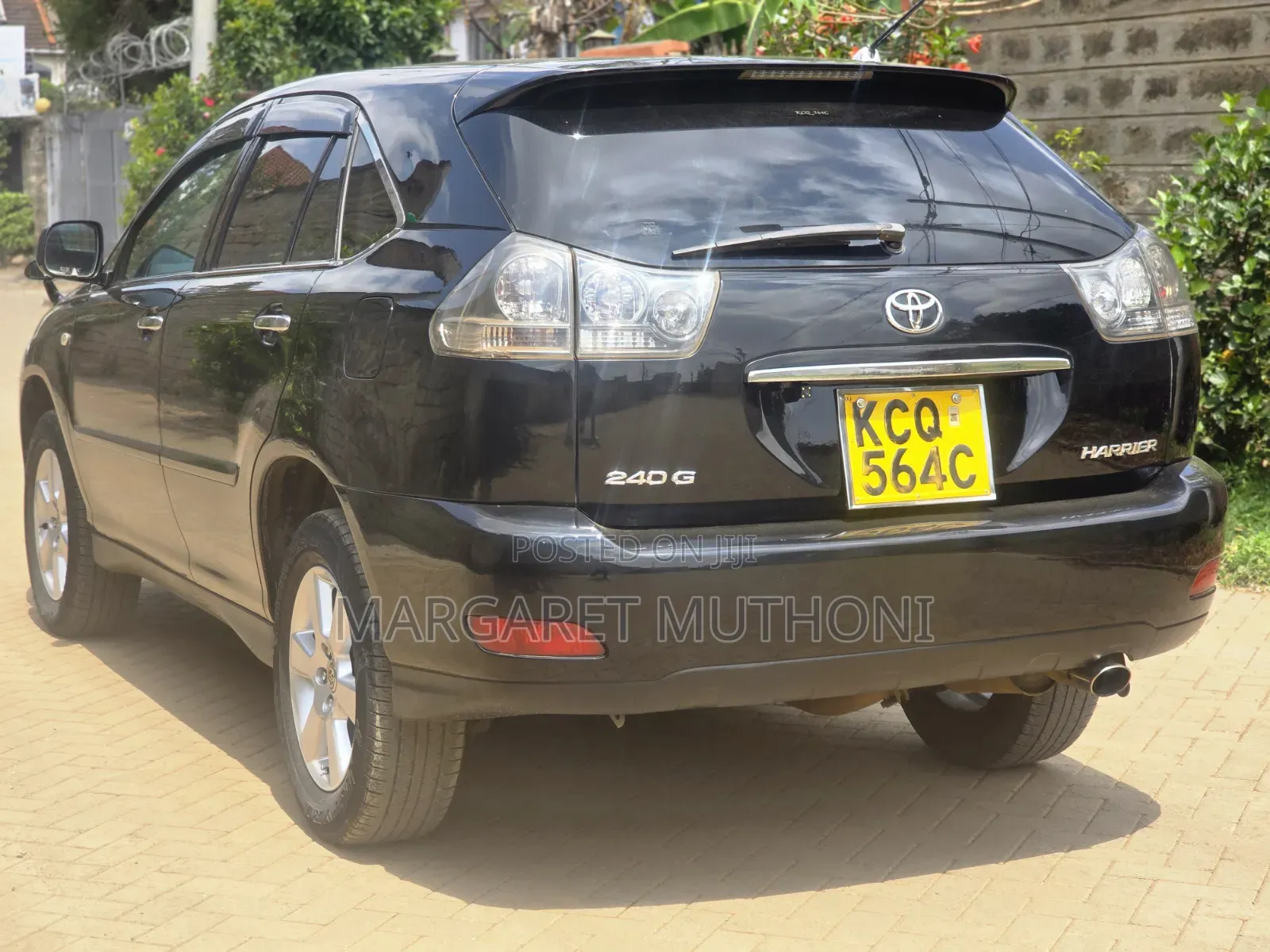 Toyota Harrier 2012 Black