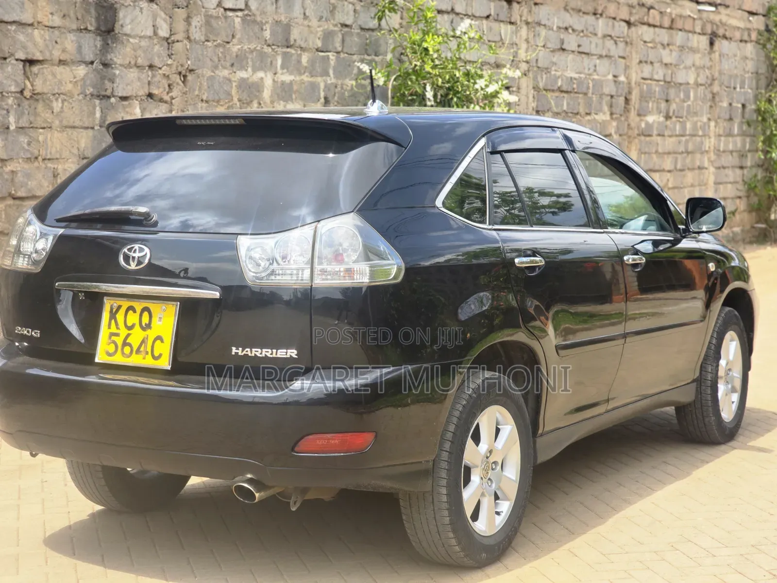 Toyota Harrier 2012 Black