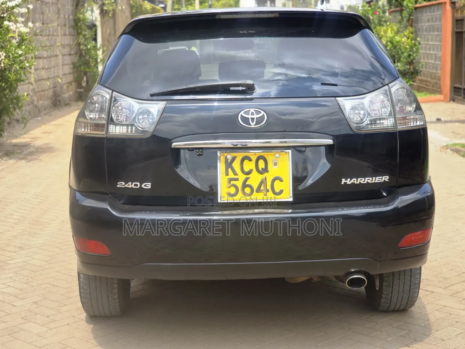 Toyota Harrier 2012 Black