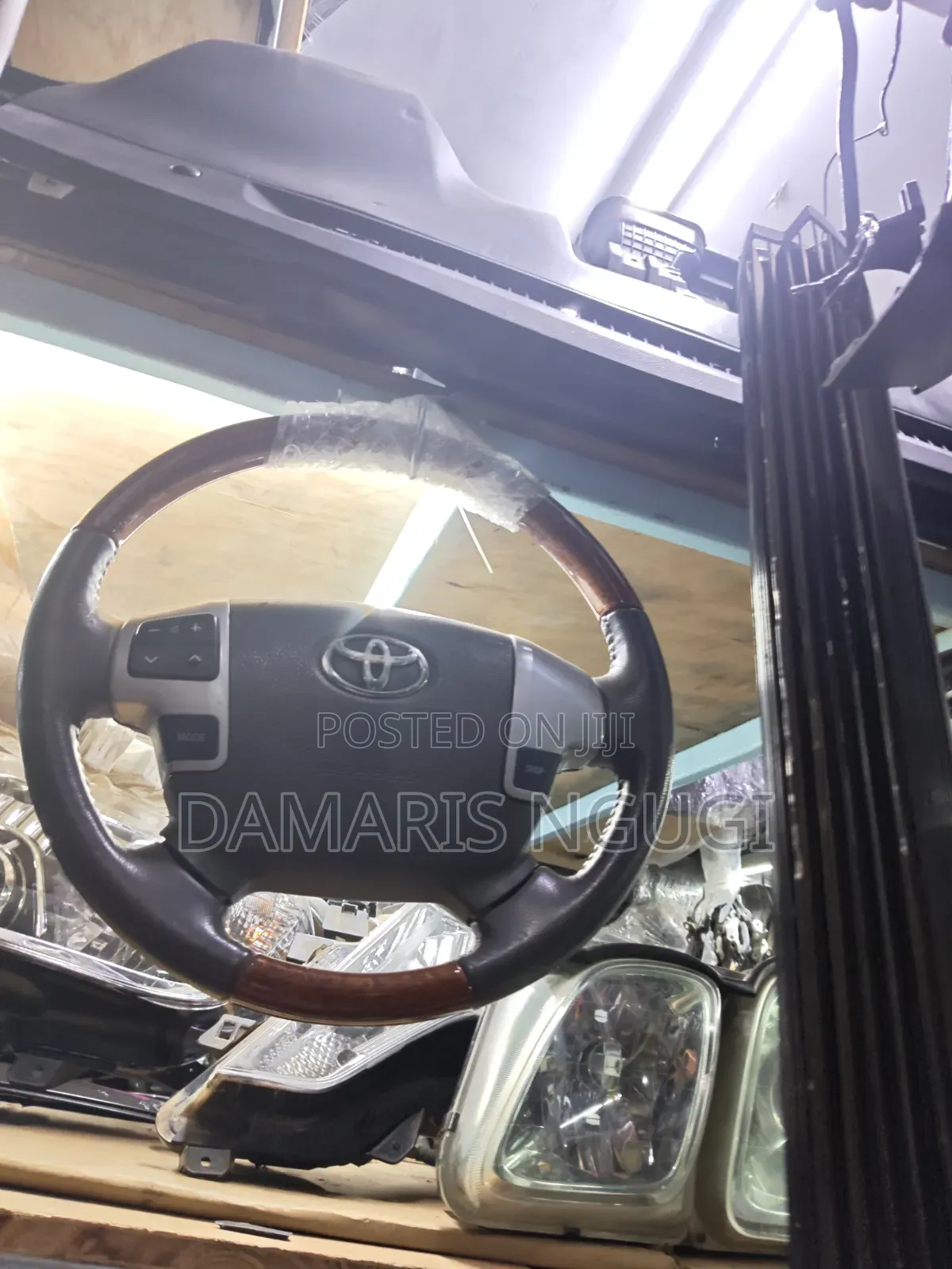 Prado 2015 Steering Airbag Plus Wheel