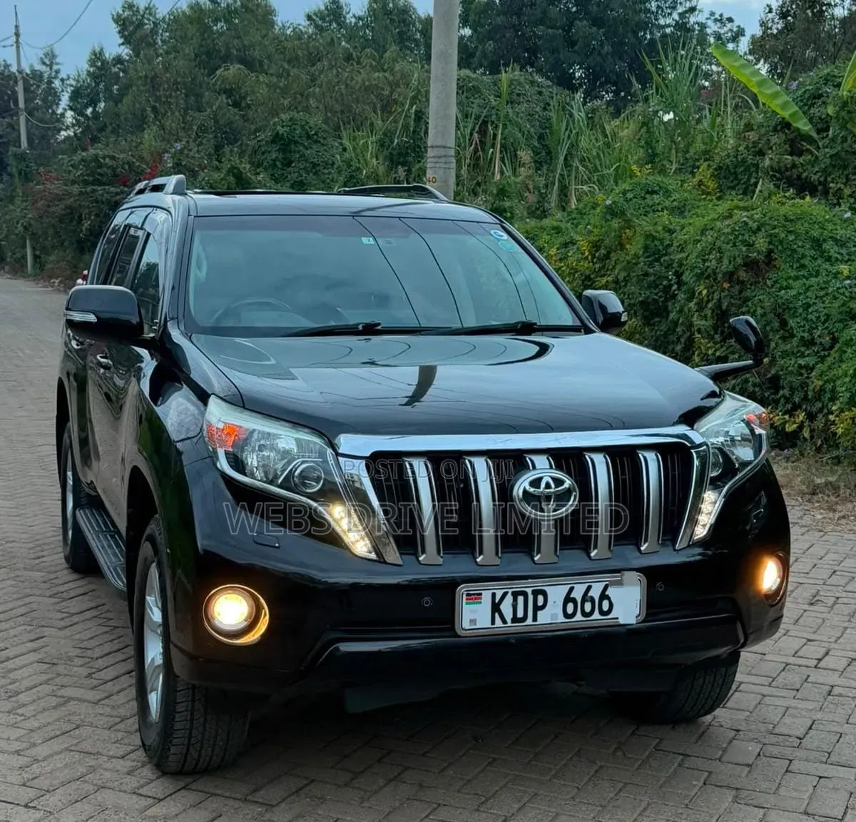 Toyota Land Cruiser Prado 2017 Black