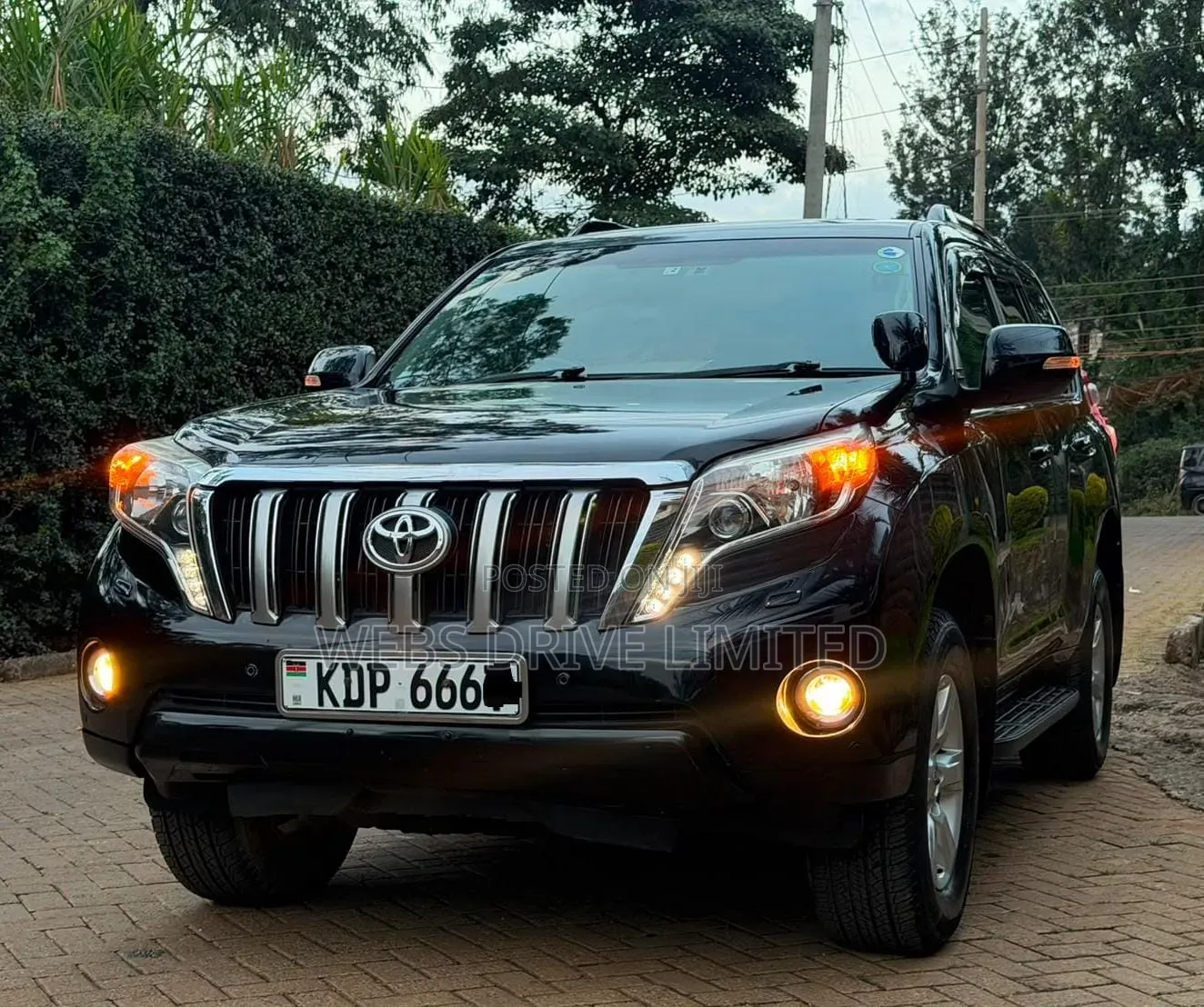 Toyota Land Cruiser Prado 2017 Black
