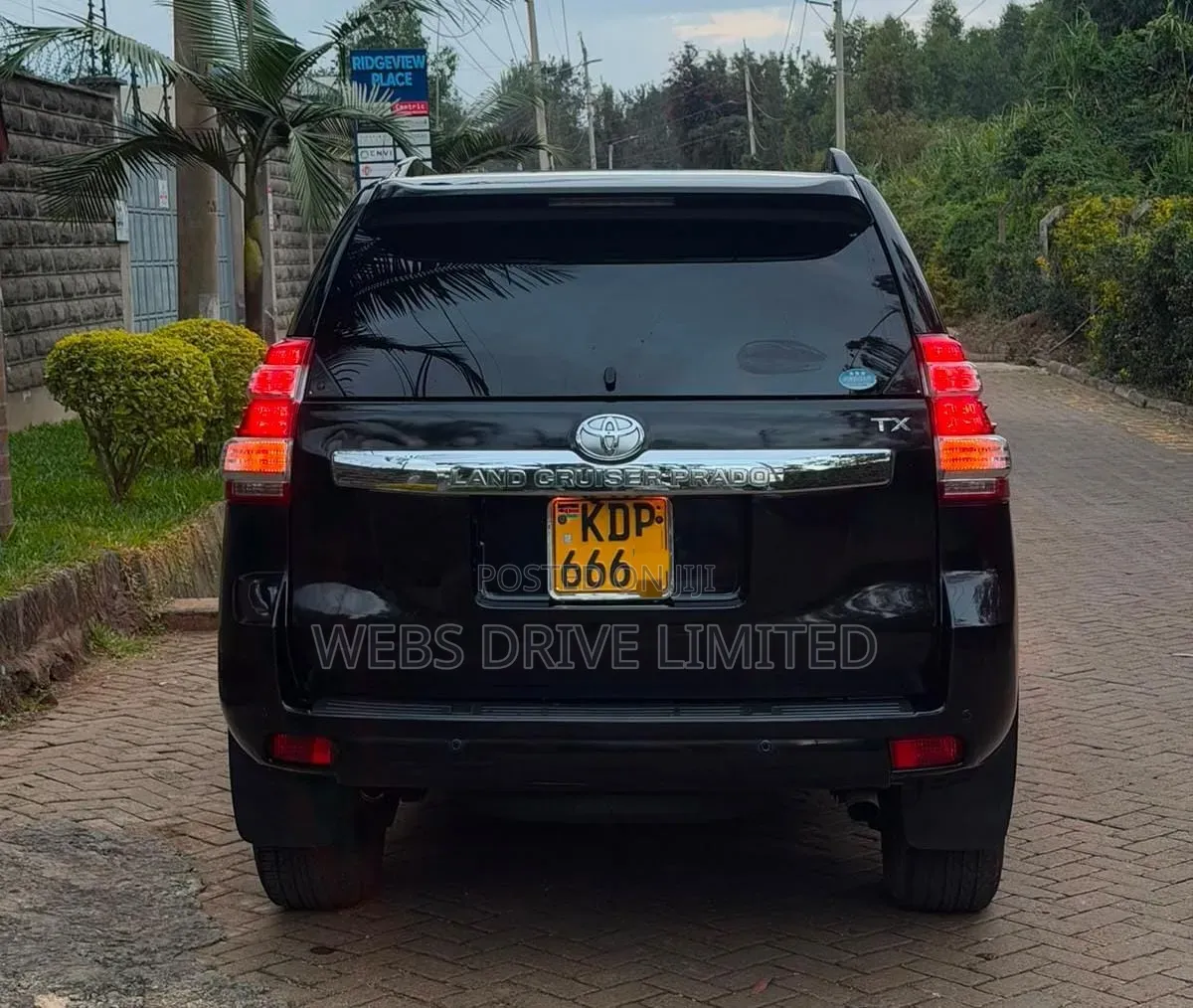 Toyota Land Cruiser Prado 2017 Black