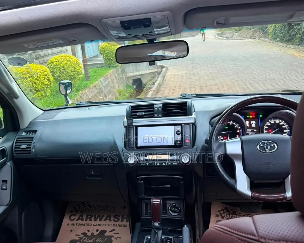 Toyota Land Cruiser Prado 2017 Black