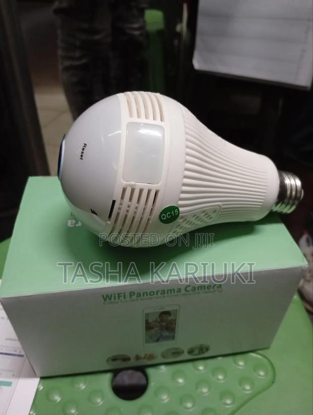 V380 Bulb Camera / Spy Camera - thumbnail 2