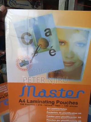 Master A4 Laminating Pouches