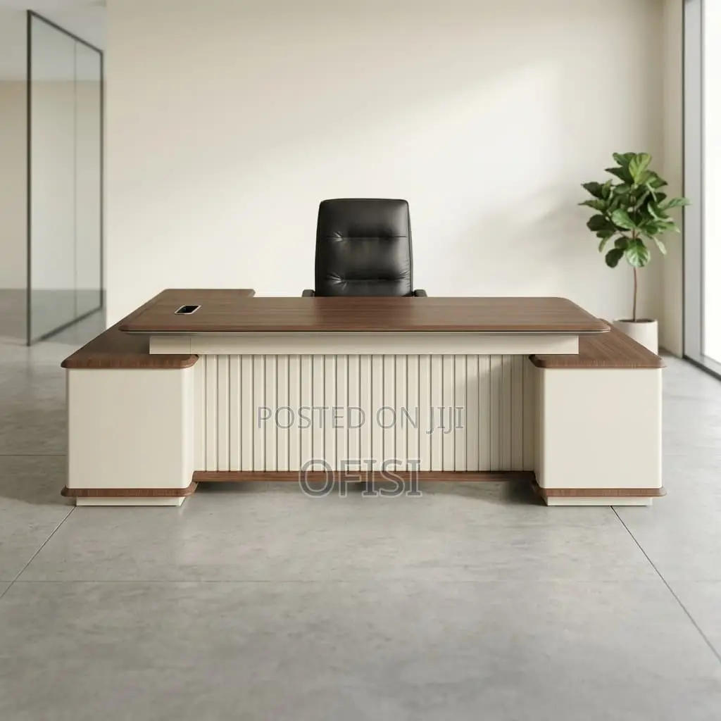 Office Desk; 2.4 Meters Executive Director's Table