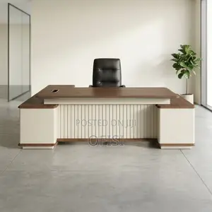 Office Desk; 2.4 Meters Executive Director's Table