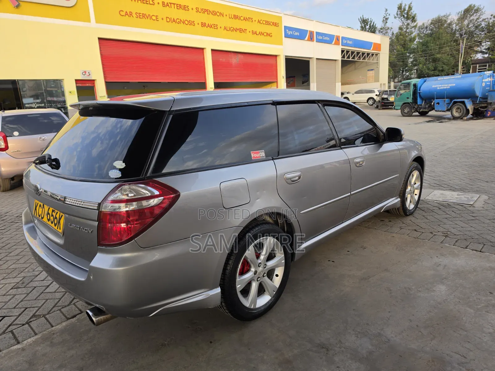 Subaru Legacy 2008 Silver