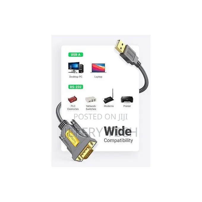 Ugreen 1m USB to Rs232 Serial Adapter Cable