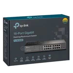 Tp-Link Tl-Sg1016d 16-Port Gigabit Desktop Switch