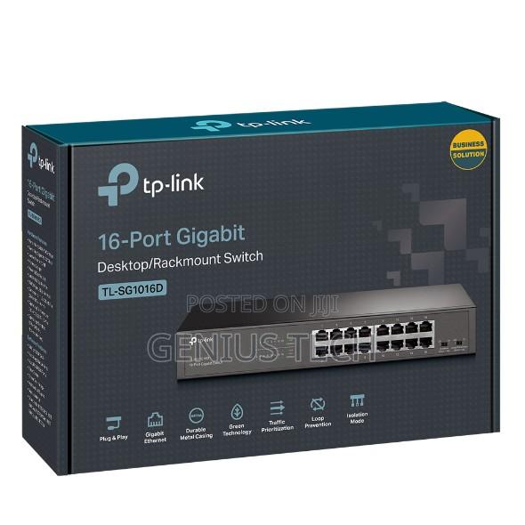 Tp-Link Tl-Sg1016d 16-Port Gigabit Desktop Switch