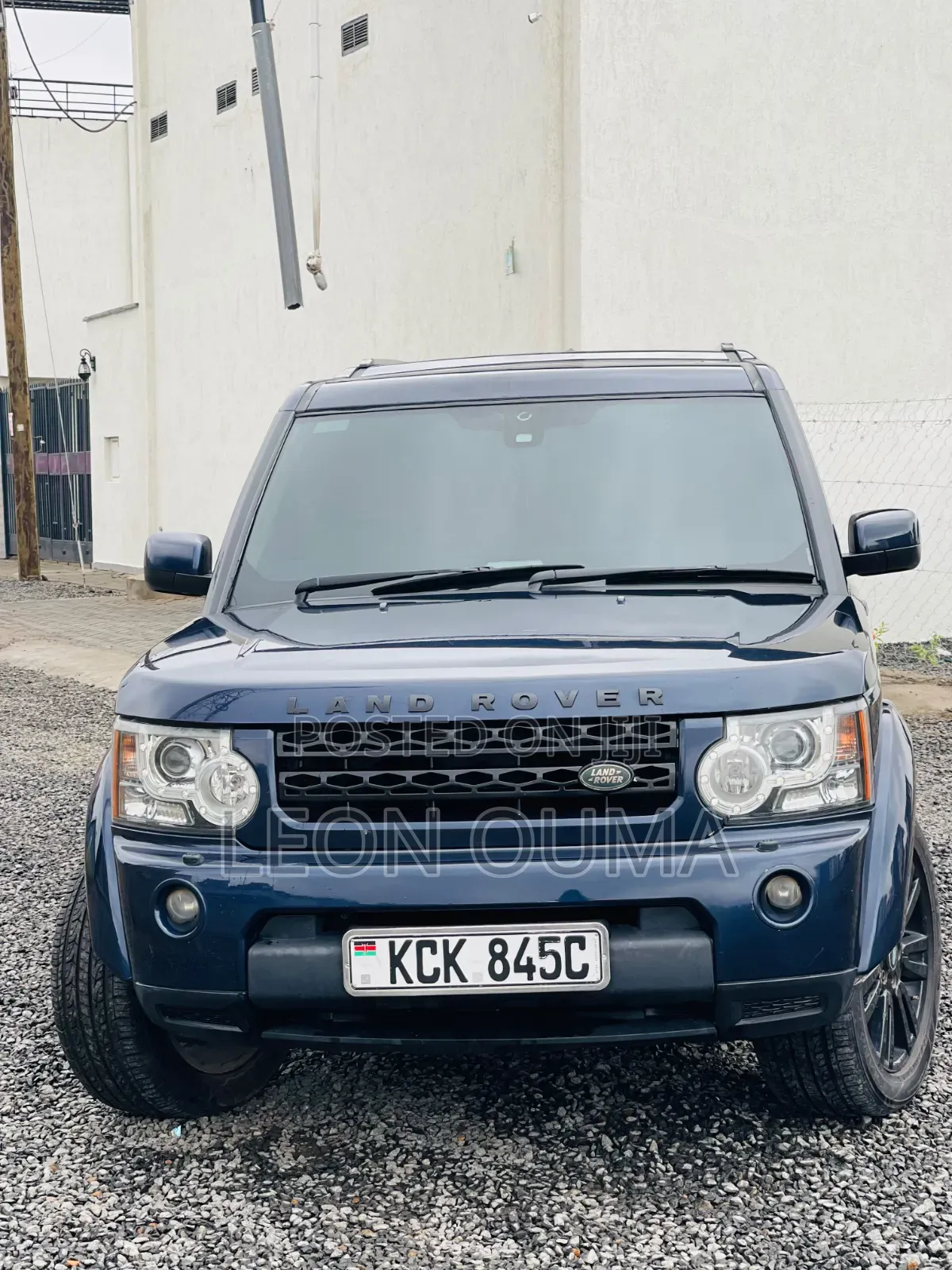 Land Rover Discovery 2009 Blue