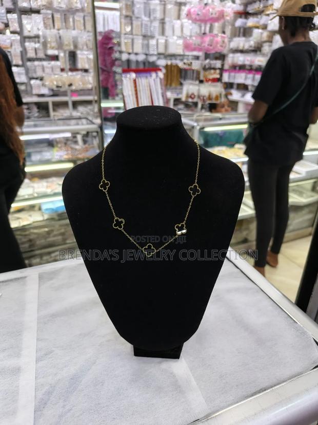 Gold Clover Necklace