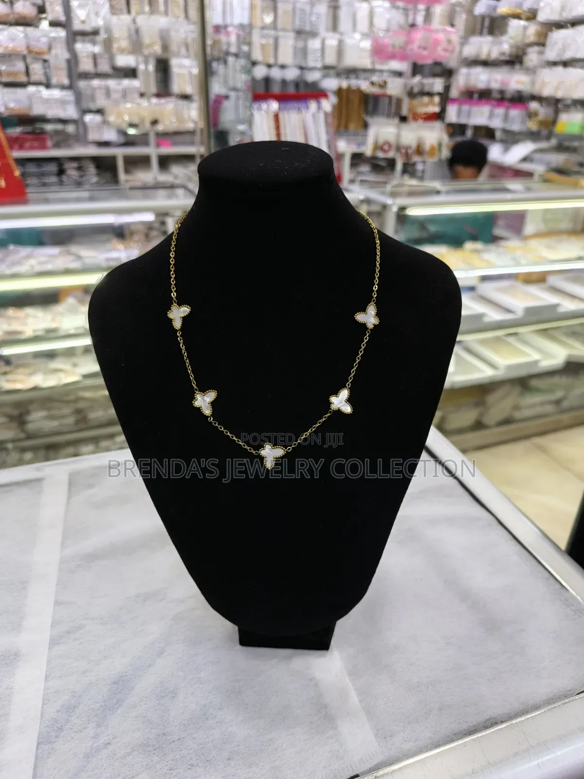 Gold Clover Necklace