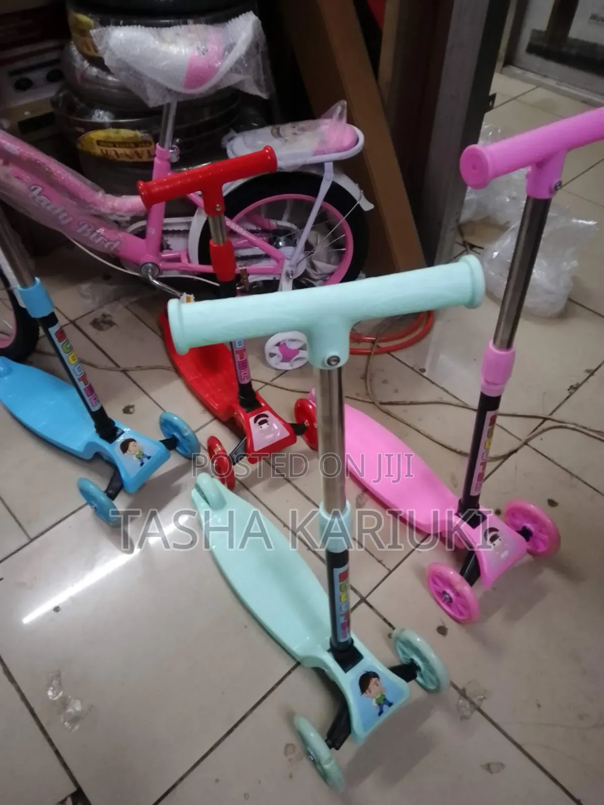 Multicoloured Kids Scooter