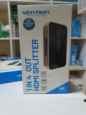 Vention 1 in 4 Out Hdmi Splitter at 30hz Gold Aluminum Alloy Type