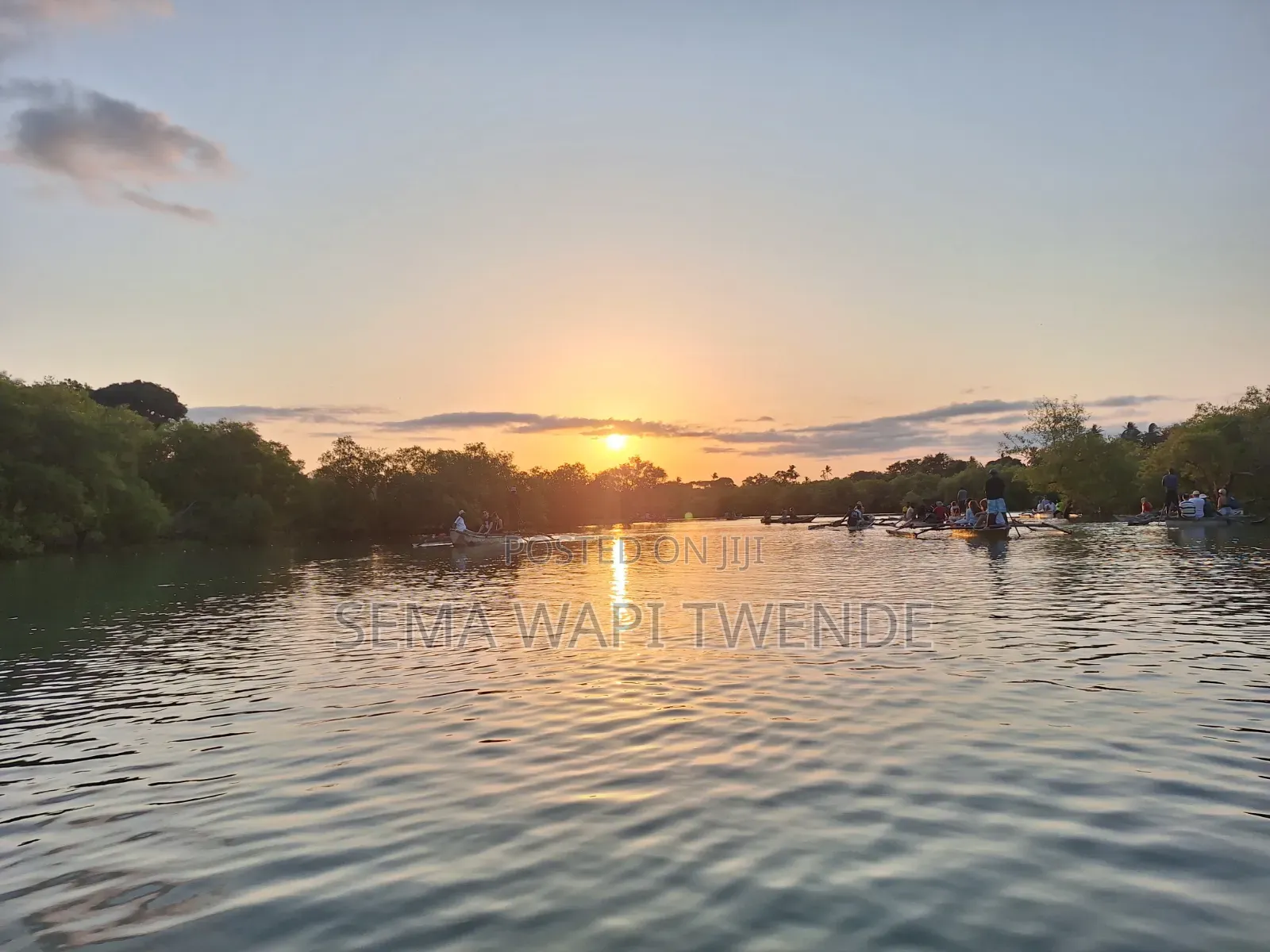 Kongo River Sunset