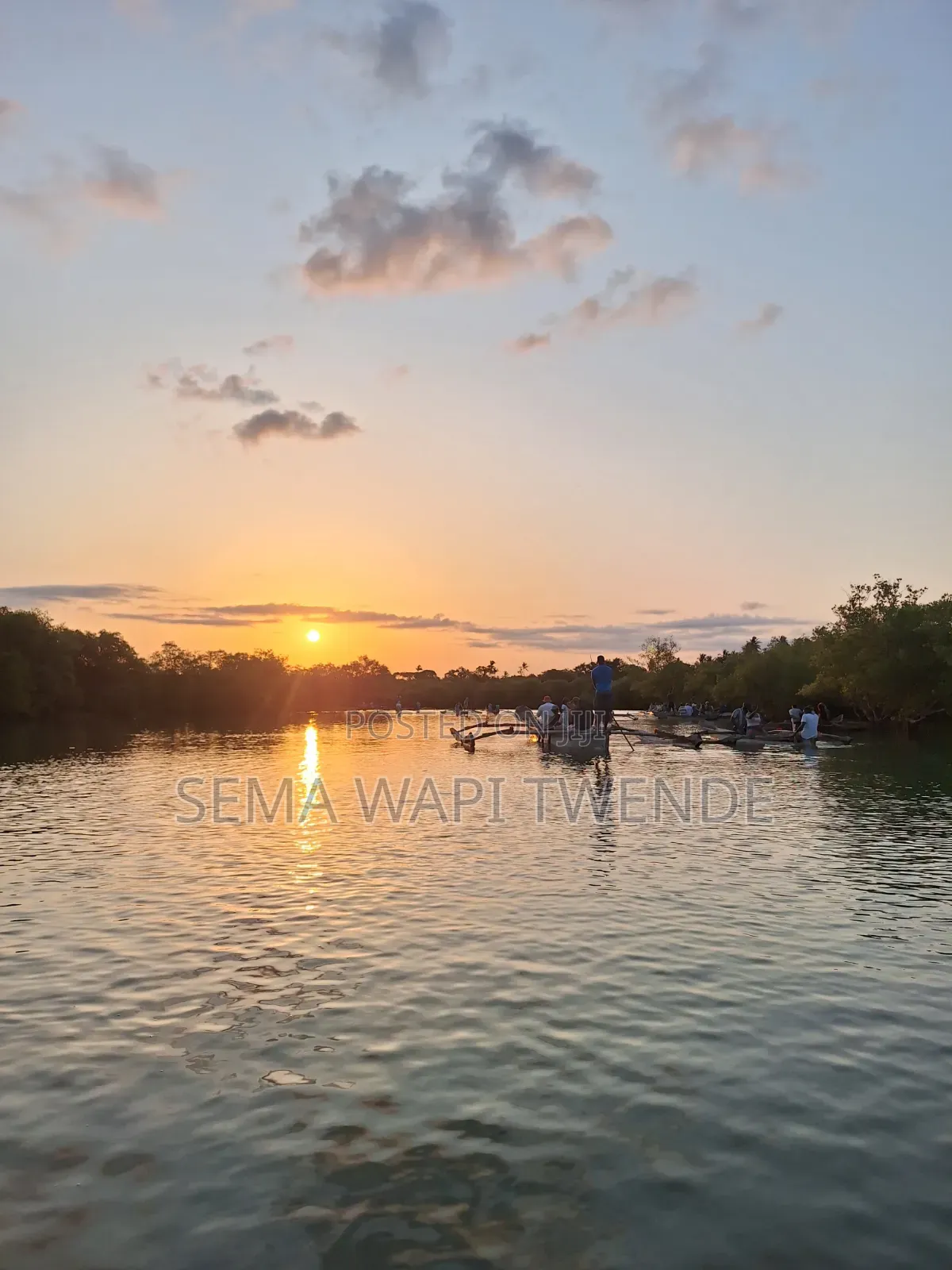 Kongo River Sunset
