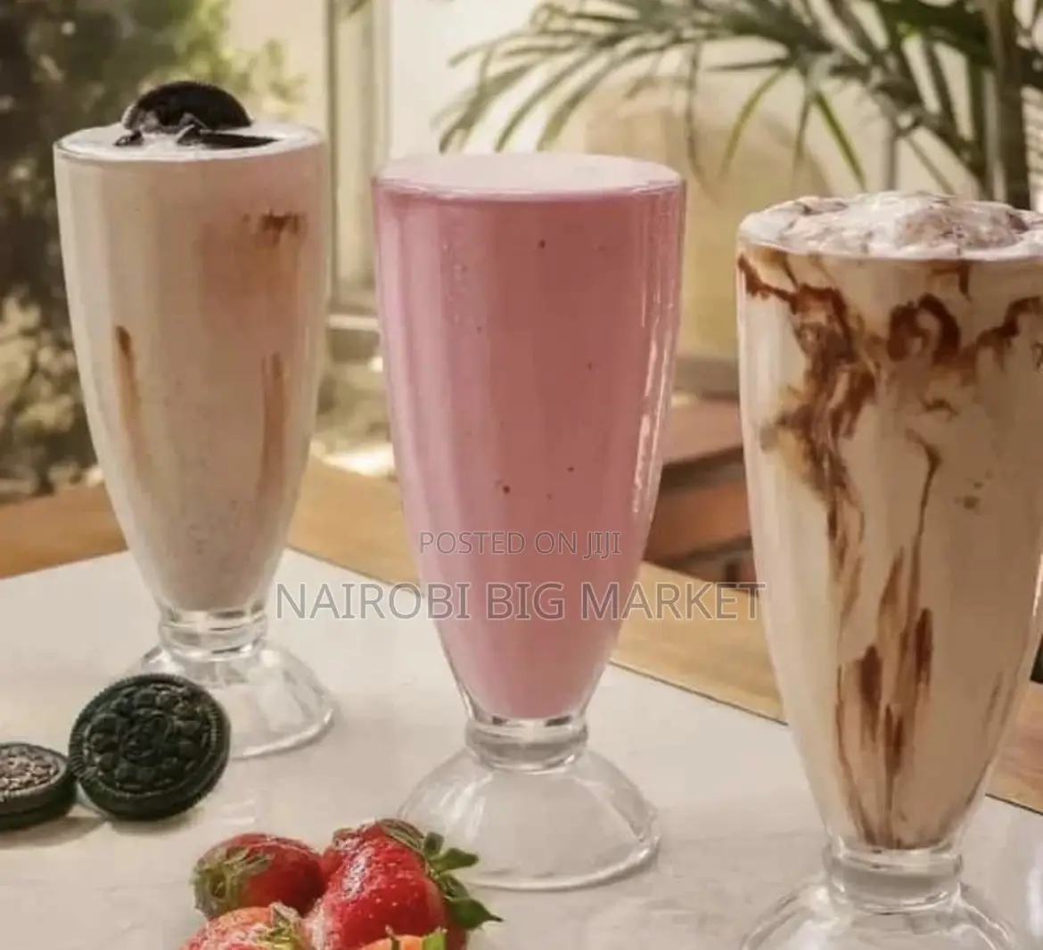 Smoothie Glasses Set of 6 PCS Available