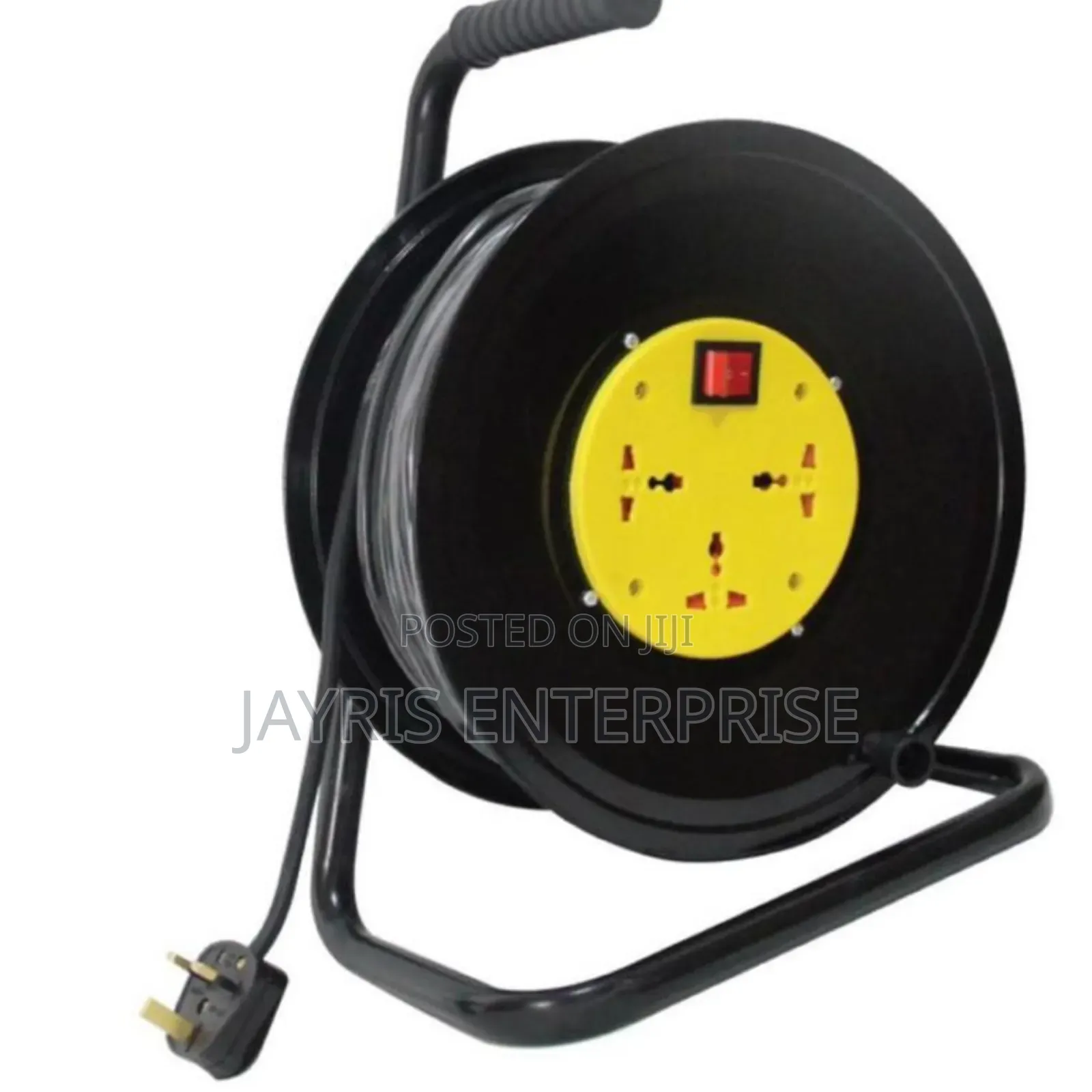 Powermate 25m Heavy Duty Extension Cable Reel 1.5mm Copper Wire