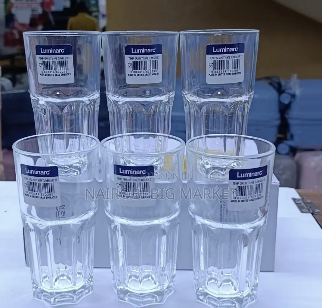 6pcs Luminarc Glasses
